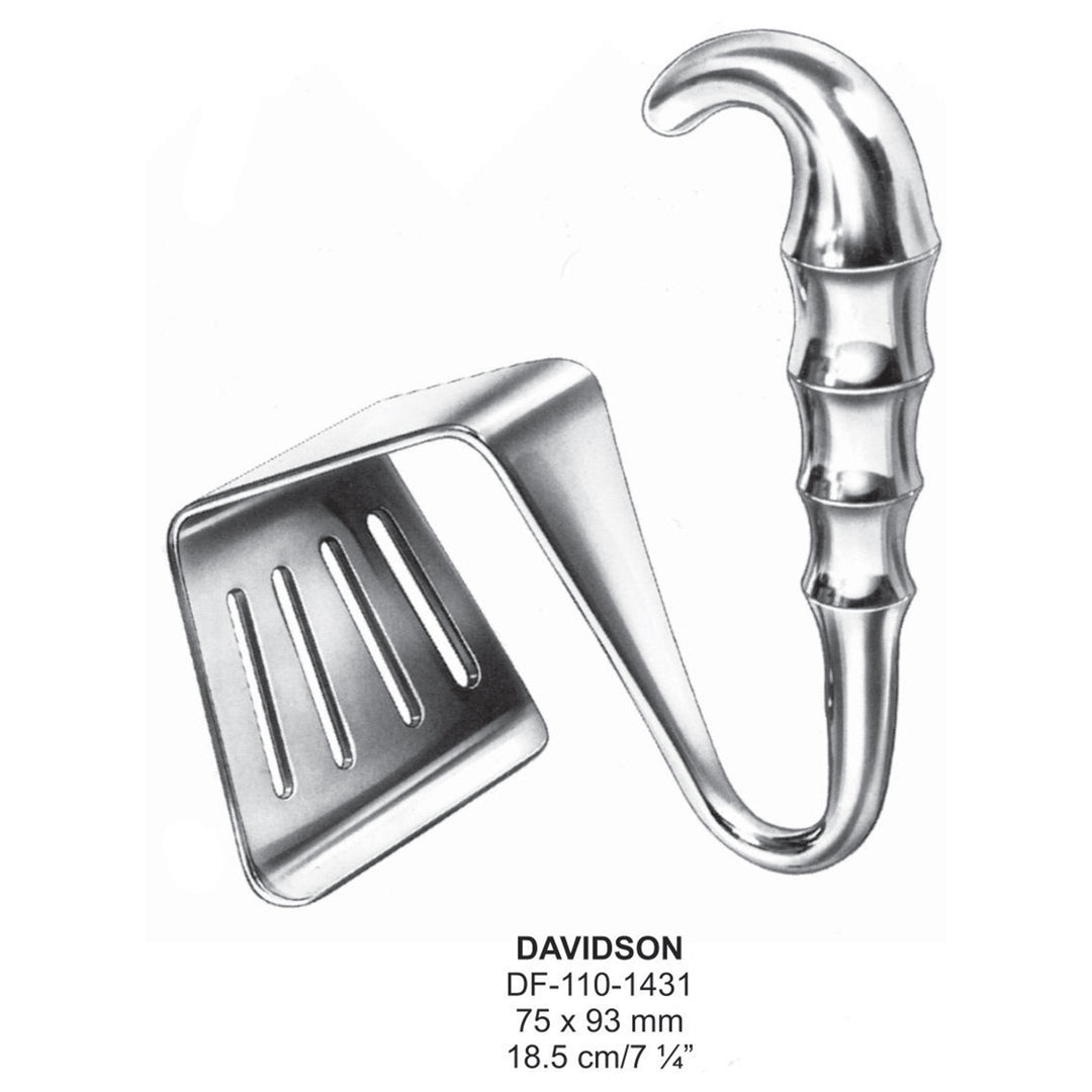 Davidson Retractors, 18.5cm 75X93mm  (DF-110-1431) by Dr. Frigz