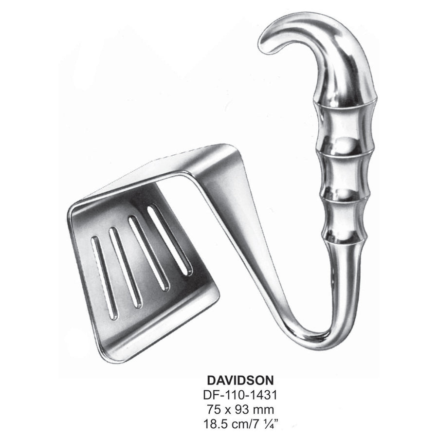 Davidson Retractors, 18.5cm 75X93mm  (DF-110-1431) by Dr. Frigz