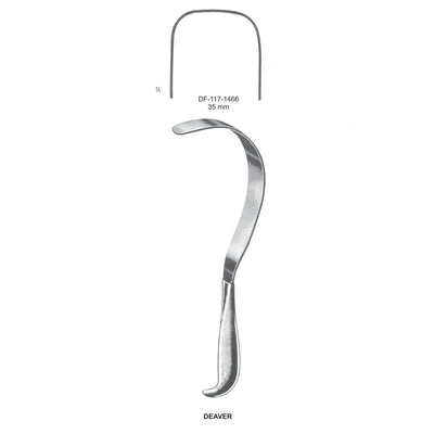 Deaver Retractors,35mm  (DF-117-1466)