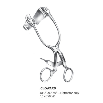 Cloward Retractors Only, 16cm  (DF-129-1591)