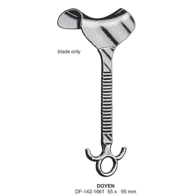 Doyen Retractors, Blade Only, 55X95mm (DF-142-1661)