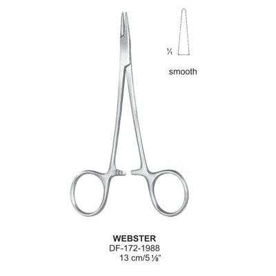 Webster Needle Holders Smooth Jaws 13cm  (DF-172-1988)