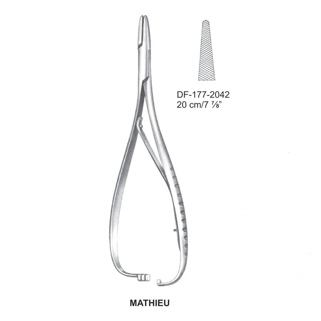 Mathieu Needle Holders 20cm (DF-177-2042) by Dr. Frigz