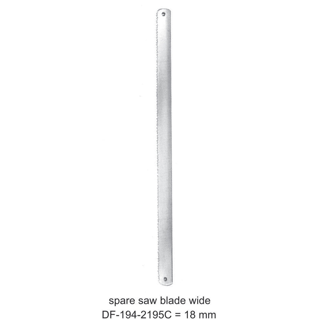Charrier Saw Blade Only 18mm (DF-194-2195C) by Dr. Frigz