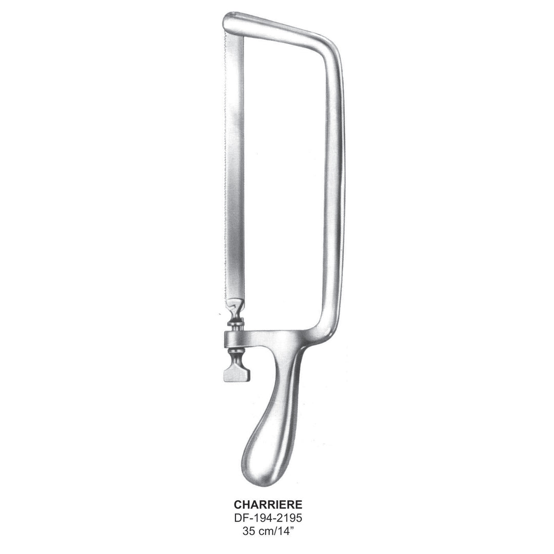 Charriere Amputation & Resection Saws Complete 35Cm  (Df-194-2195) by Raymed