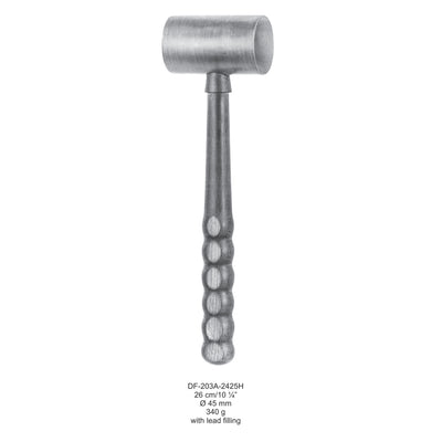 Mallet 26Cm, 45mm , 340 Grams, Lead Filling (DF-203A-2425H)