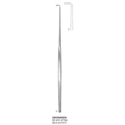 Groningen Nerve Hook Angled 26.5 cm (DF-237-2776A)