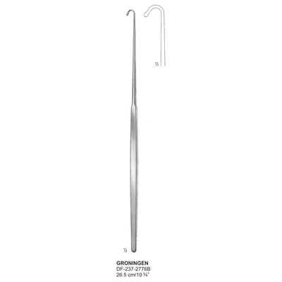 Groningen Nerve Hook Curved 26.5 cm (DF-237-2776B)