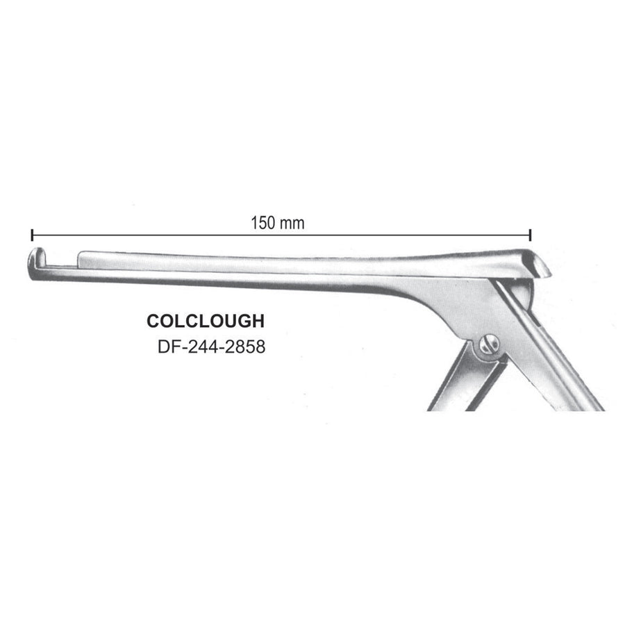 Colclough Laminectomy Punches, Heavy Pattern, Working Length 15Cm, Cutting Upward, Width Of Bite 5mm (DF-244-2858) by Dr. Frigz