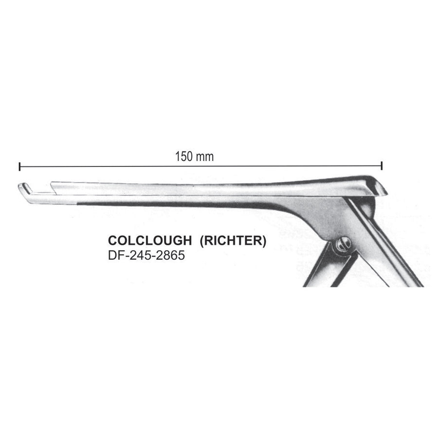 Colclough (Richter) Laminectomy Punches, Heavy Pattern, Working Length 15Cm, Cutting 40◦ Upward, Width Of Bite 3mm (DF-245-2865) by Dr. Frigz