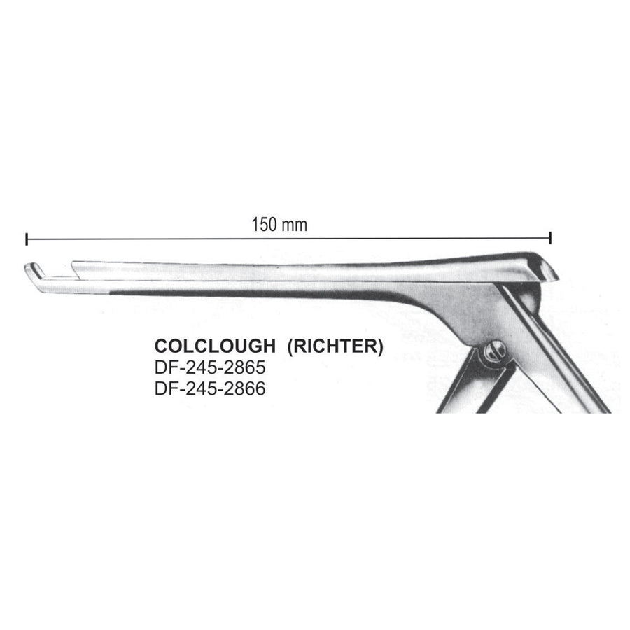 Colclough (Richter) Laminectomy Punches, Heavy Pattern, Working Length 15Cm, Cutting 40◦ Upward, Width Of Bite 5mm (DF-245-2866) by Dr. Frigz
