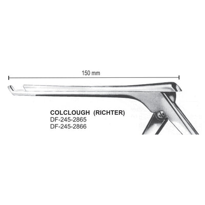 Colclough (Richter) Laminectomy Punches, Heavy Pattern, Working Length 15cm, Cutting 40—¦ Upward, Width Of Bite 5mm (DF-245-2866)