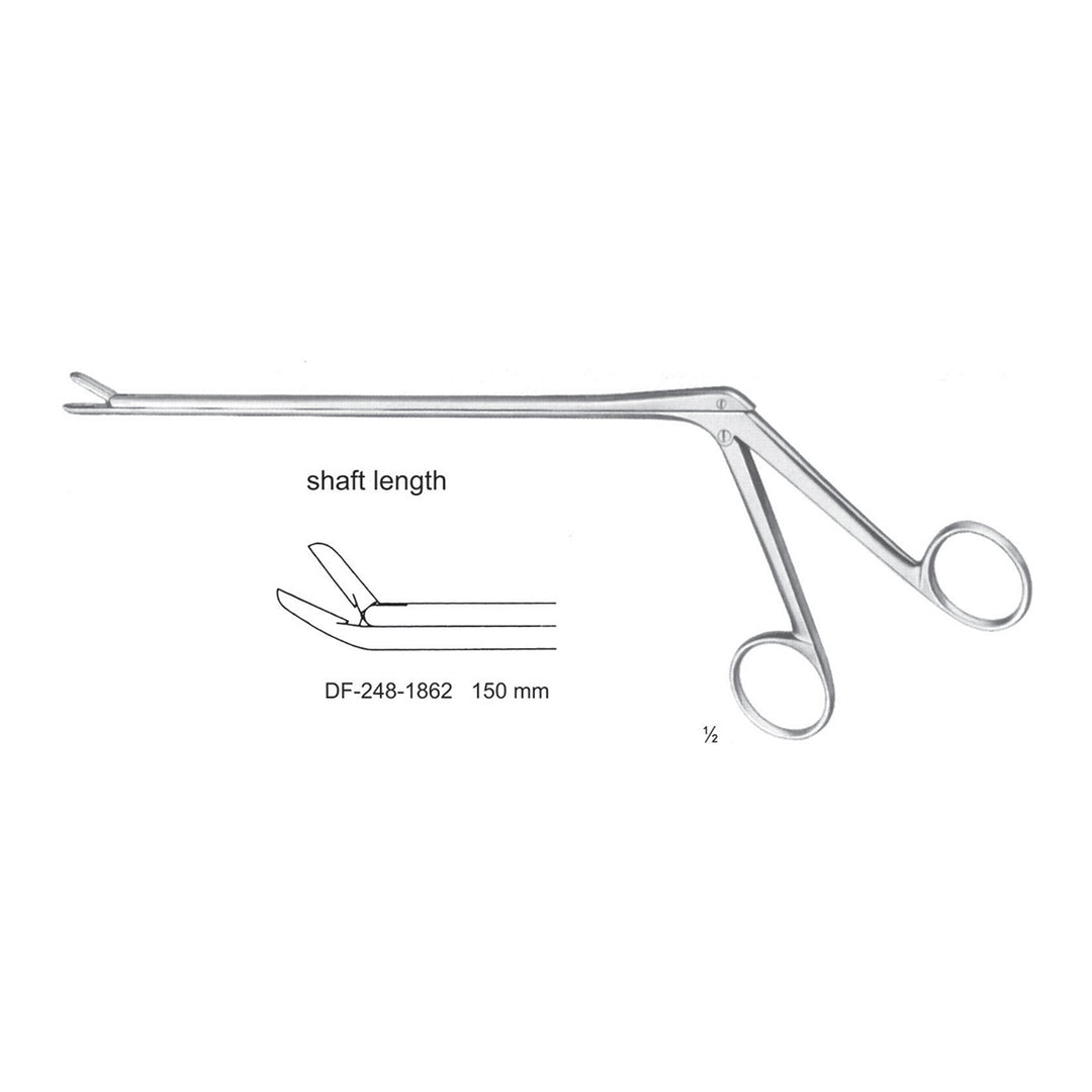 Spurling Laminectomy Punches Upwards, Shaft Length 150mm , Working Point 4X10mm (DF-248-1862) by Dr. Frigz