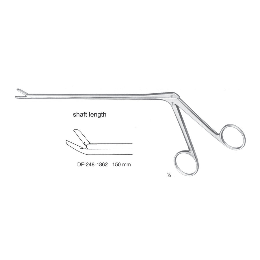 Spurling Laminectomy Punches Upwards, Shaft Length 150mm ,  Working Point 4X10mm (DF-248-1862) by Dr. Frigz
