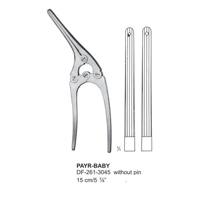 Payr-Baby Intestinal And Stomach Clamps 15Cm, Without Pin (DF-261-3045)