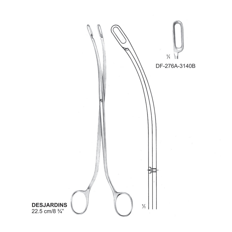 Desjardins Gall Stone Forceps, 22.5cm (DF-276A-3140B) by Dr. Frigz