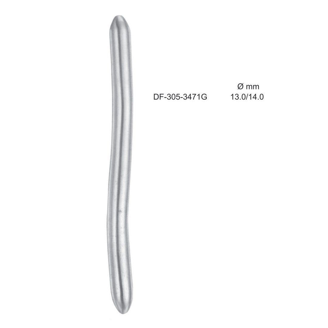 Hegar Uterine Dilator, Dia13.0/Dia14.0, Double End (DF-305-3471G) by Dr. Frigz