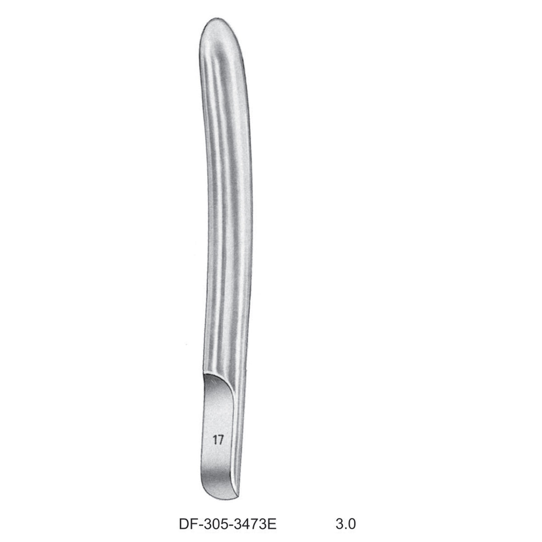 Hegar Uterine Dilator, 3.0 , Single End (DF-305-3473E) by Dr. Frigz
