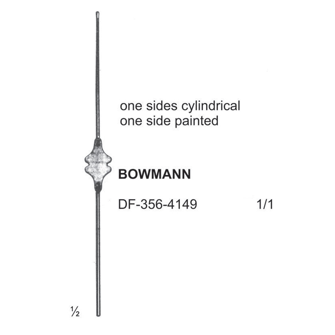 Bowmann Lachrymal Dilators & Probes, Fig. 1/1 , One Side Cylindrical, One Side Painted (Df-356-4149) by Raymed