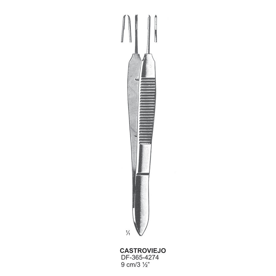 Castroviejo, Forceps, 9 cm  (DF-365-4274) by Dr. Frigz