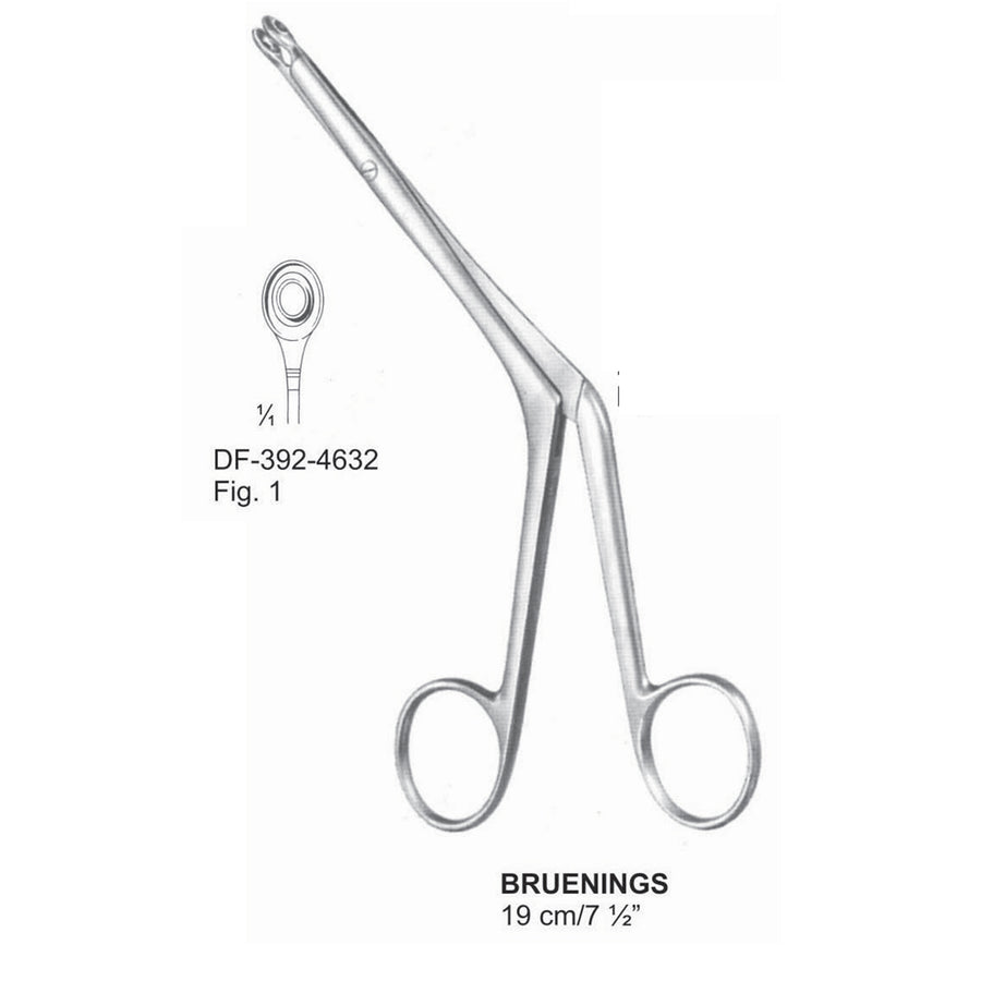 Bruenings Ethmoid Forceps 19Cm, Fig.1 (DF-392-4632) by Dr. Frigz
