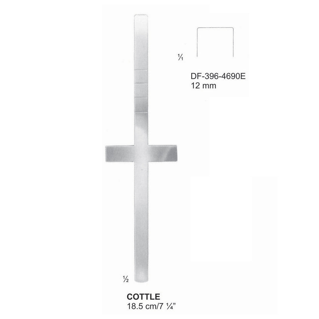 Cottle Osteotomes 18.5Cm, 12mm (DF-396-4690E) by Dr. Frigz