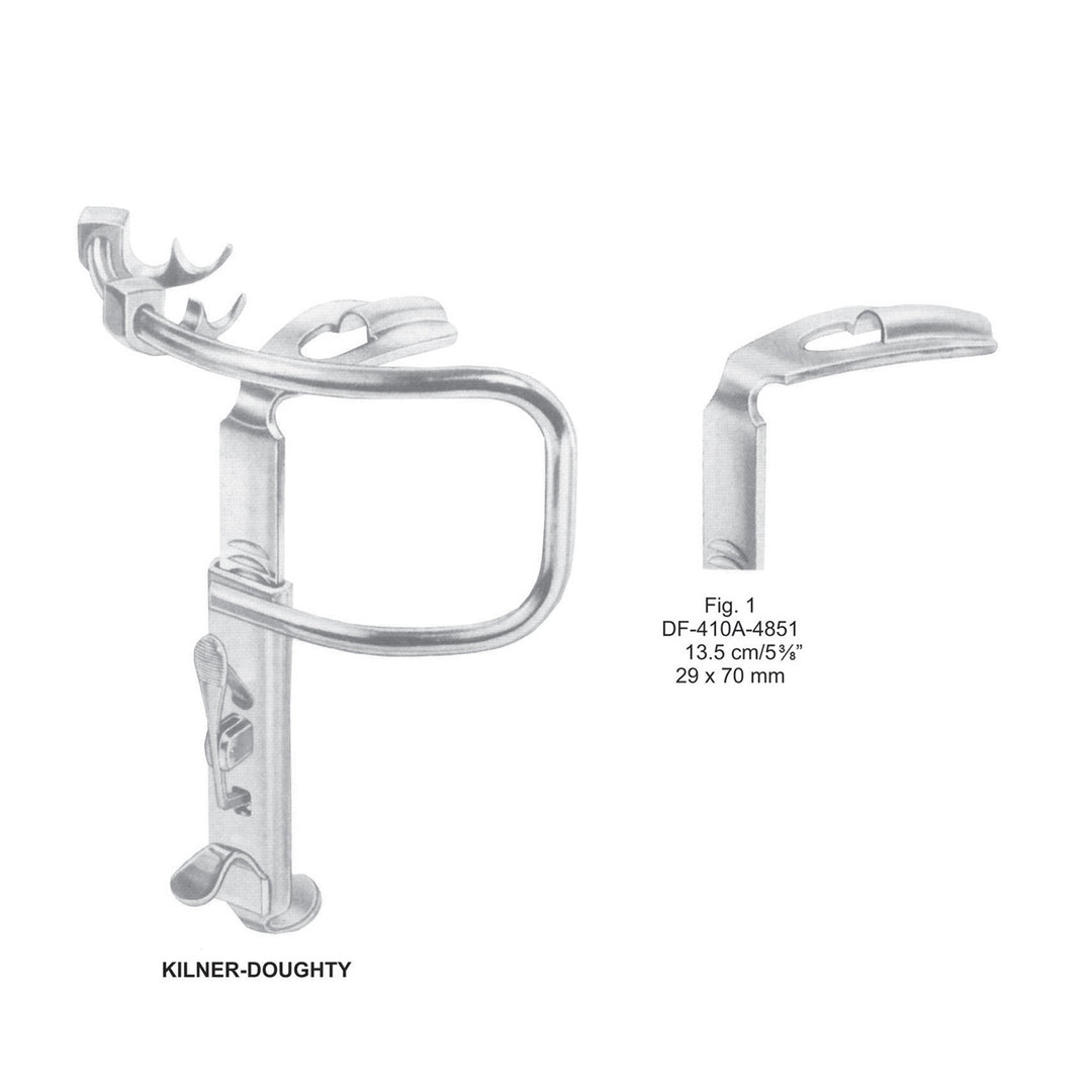 Tongue Deprssor For Mouth Gags 29X70mm , 13.5cm (DF-410A-4851) by Dr. Frigz