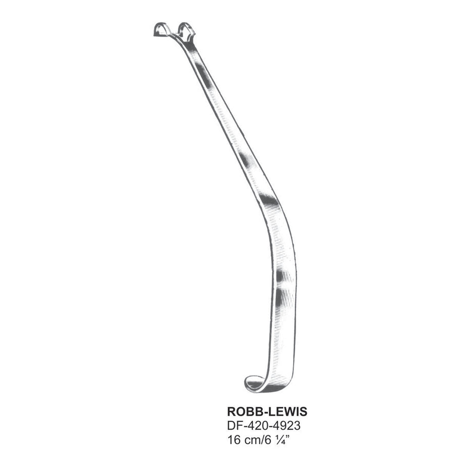 Robb-Lewis Tonsil Retractors 16cm  (DF-420-4923) by Dr. Frigz