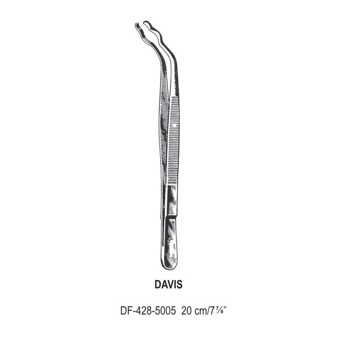 Davis Sterilizing Forcep, 20cm  (DF-428-5005) by Dr. Frigz