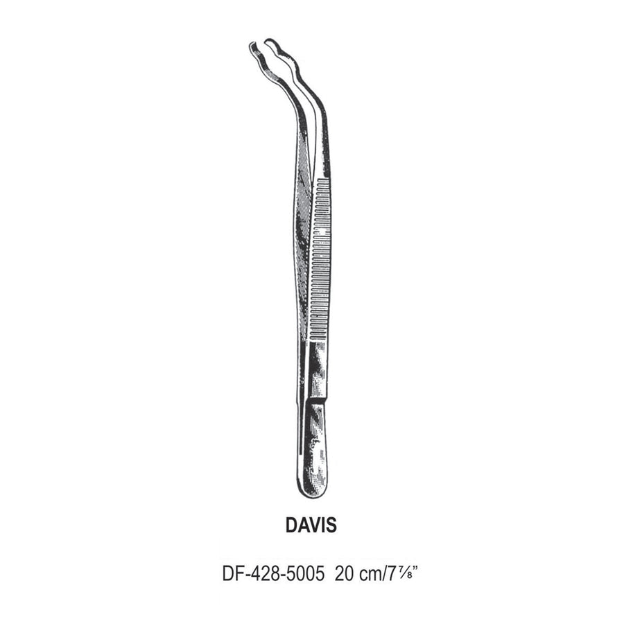 Davis Sterilizing Forcep, 20cm  (DF-428-5005) by Dr. Frigz