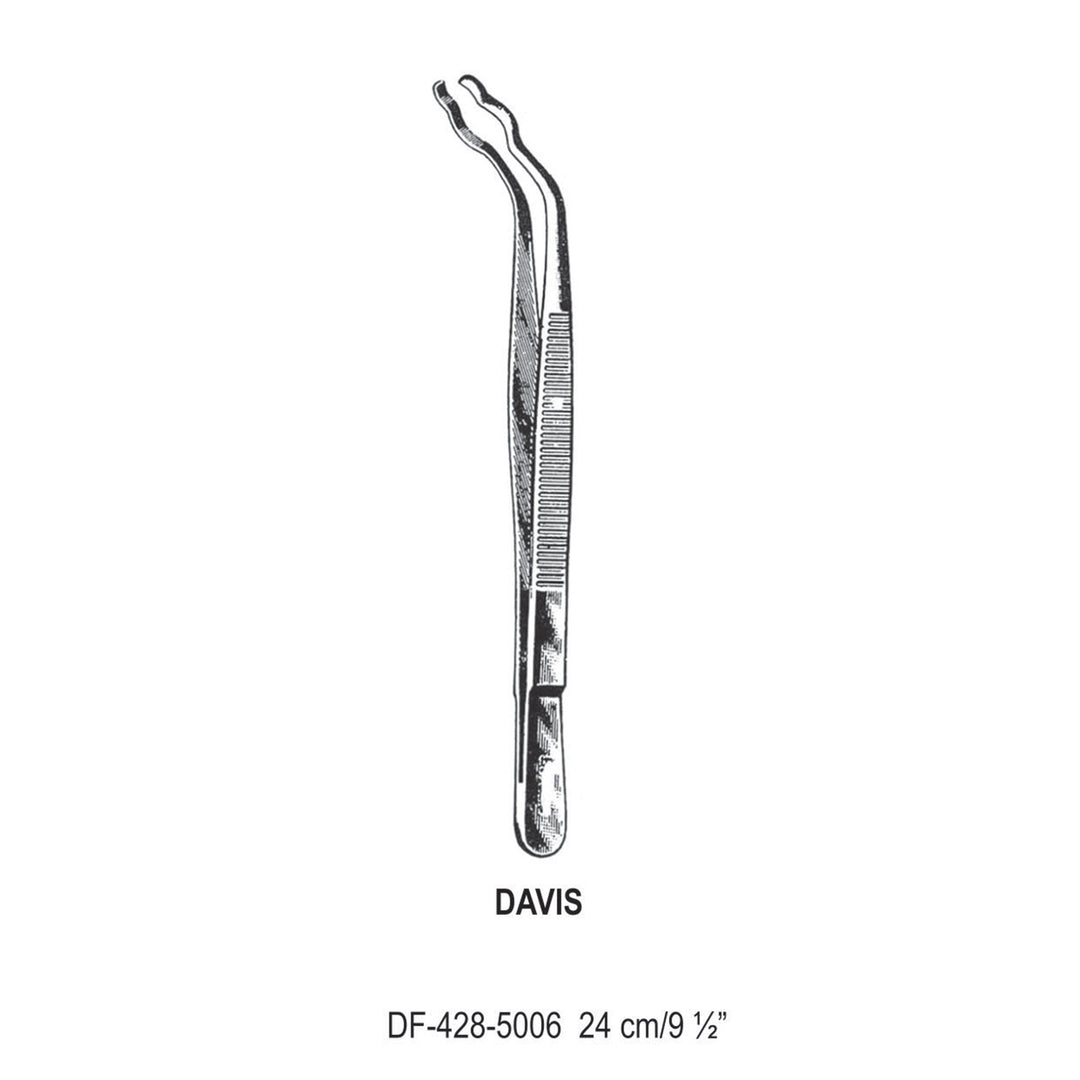 Davis Sterilizing Forcep, 24cm (DF-428-5006) by Dr. Frigz