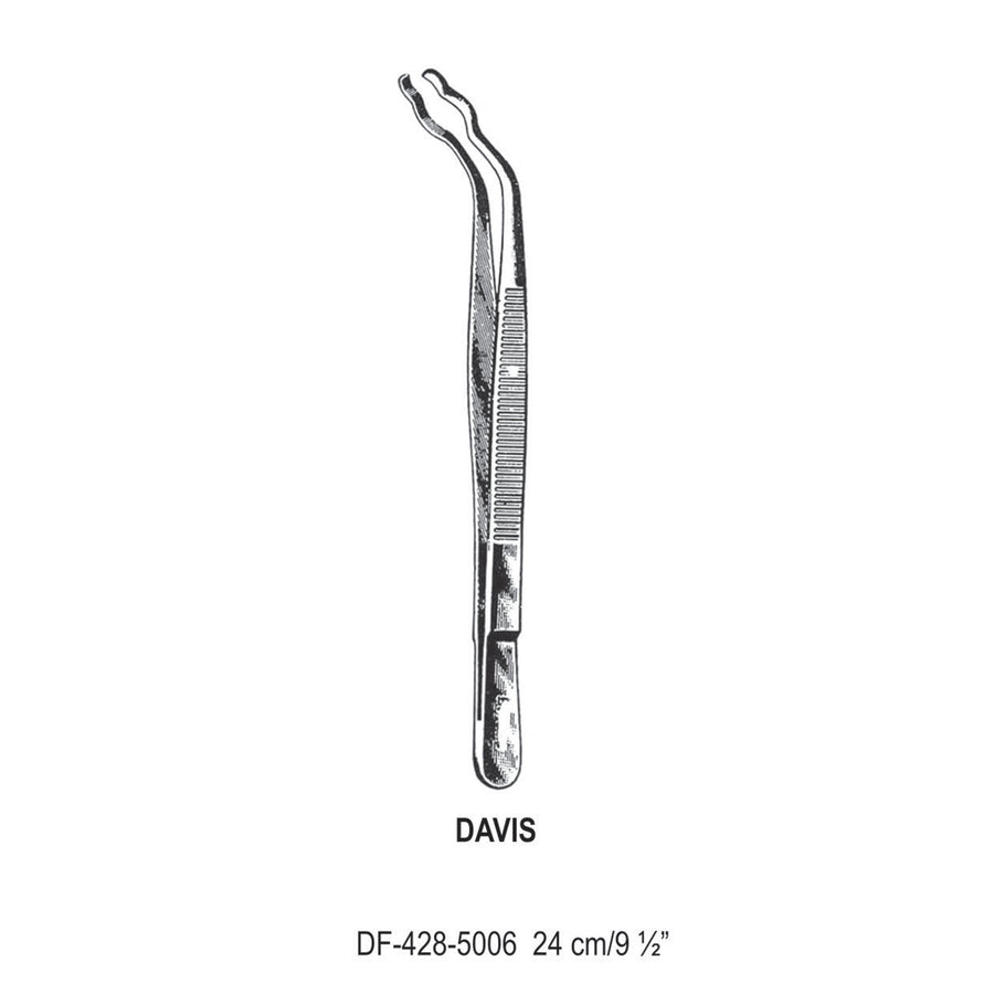 Davis Sterilizing Forcep, 24cm (DF-428-5006) by Dr. Frigz