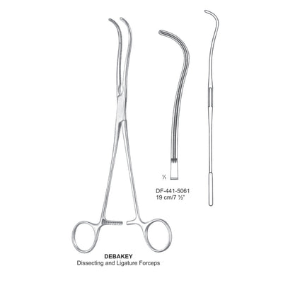 Debakey Atrauma Dissecting And Ligature Forceps 19cm (DF-441-5061)