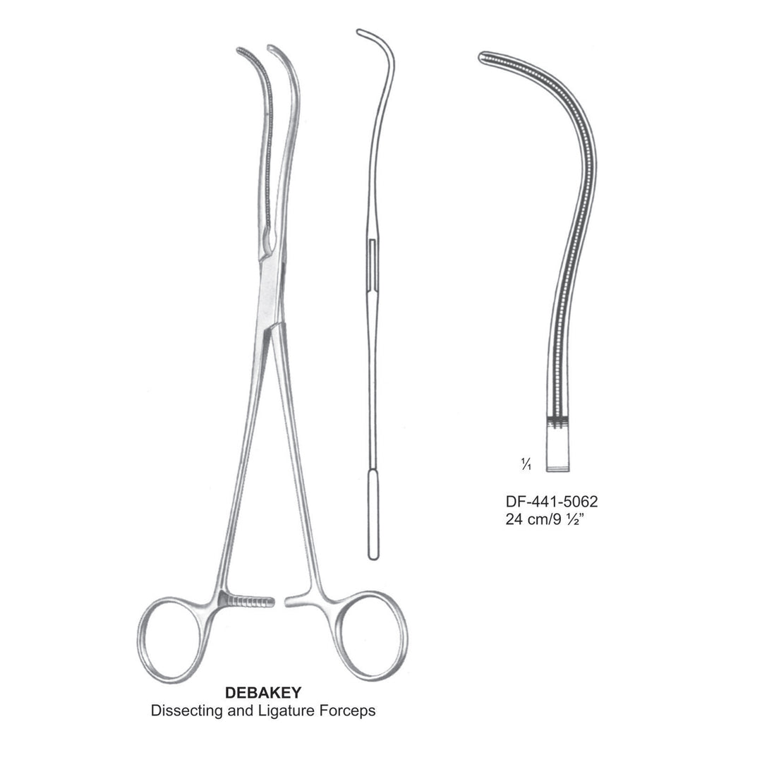 Debakey Atrauma Dissecting And Ligature Forceps 24cm (DF-441-5062) by Dr. Frigz