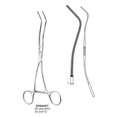 Debakey Atrauma Multipurpose Vascular Clamps, 20cm (DF-443-5073)