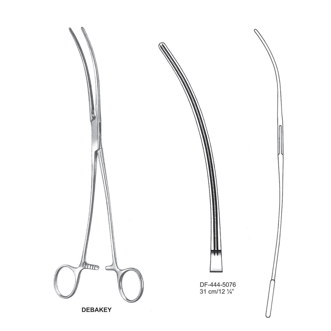 Debakey Atrauma Aortic Aneurysm Clamps 31cm (DF-444-5076) by Dr. Frigz