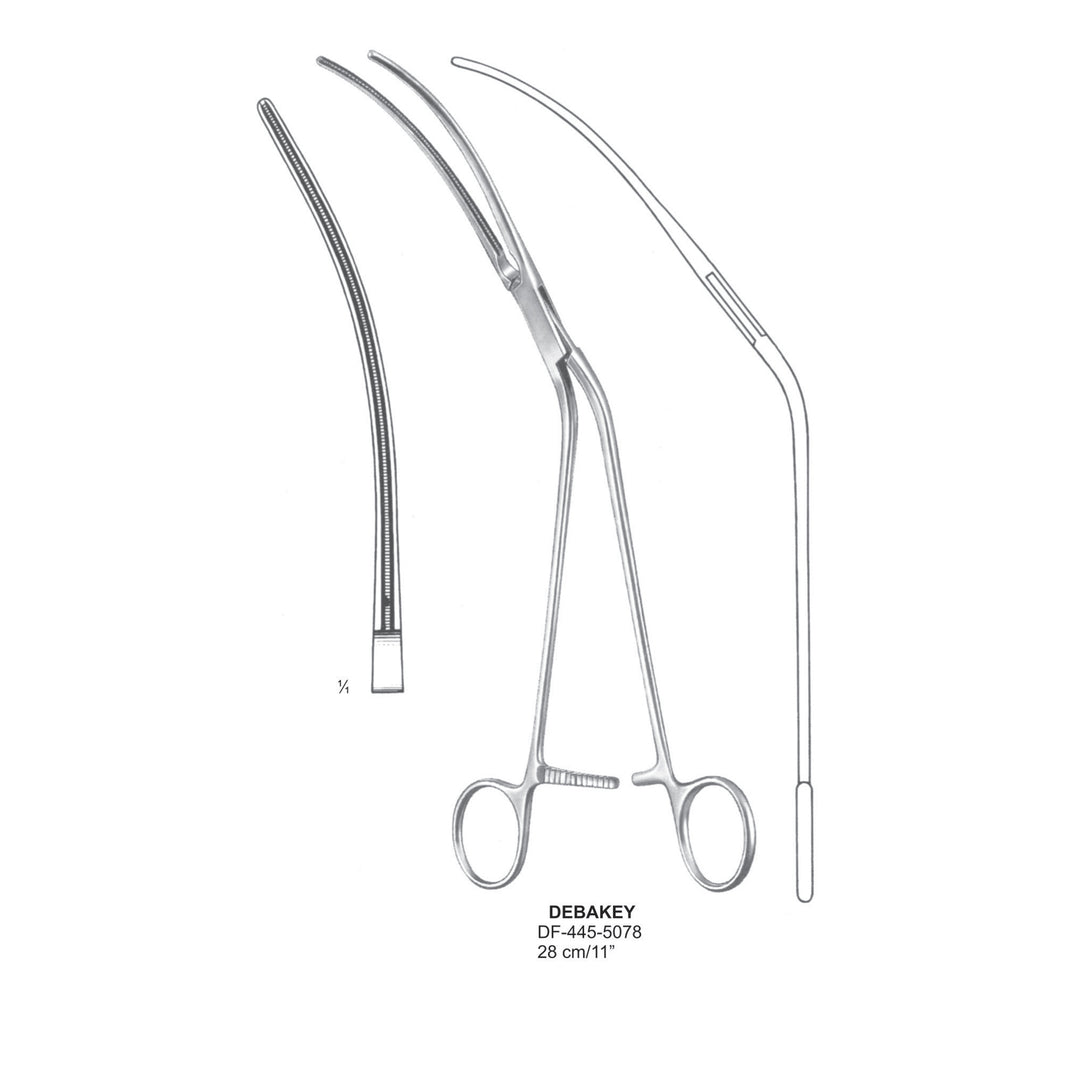Debakey Atrauma Aortic Aneurysm Clamps 28cm (DF-445-5078) by Dr. Frigz