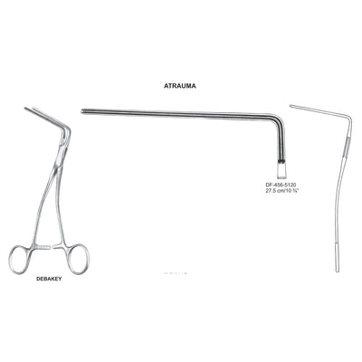 Debakey Atrauma Multi Purpose Vascular Clamps 27.5cm (DF-456-5120)