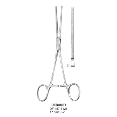 Debakey Atrauma Multi Purpose Vascular Clamps 17cm (DF-457-5125)