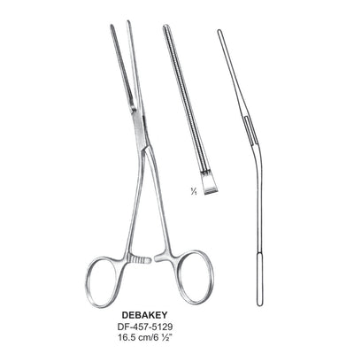 Debakey Atrauma Multi Purpose Vascular Clamps 16.5cm (DF-457-5129)