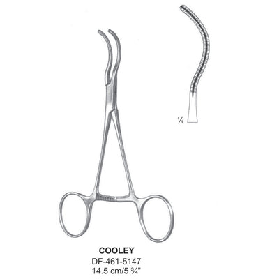 Cooley Atrauma Pediatric Vescular Clamps 14.5cm (DF-461-5147)