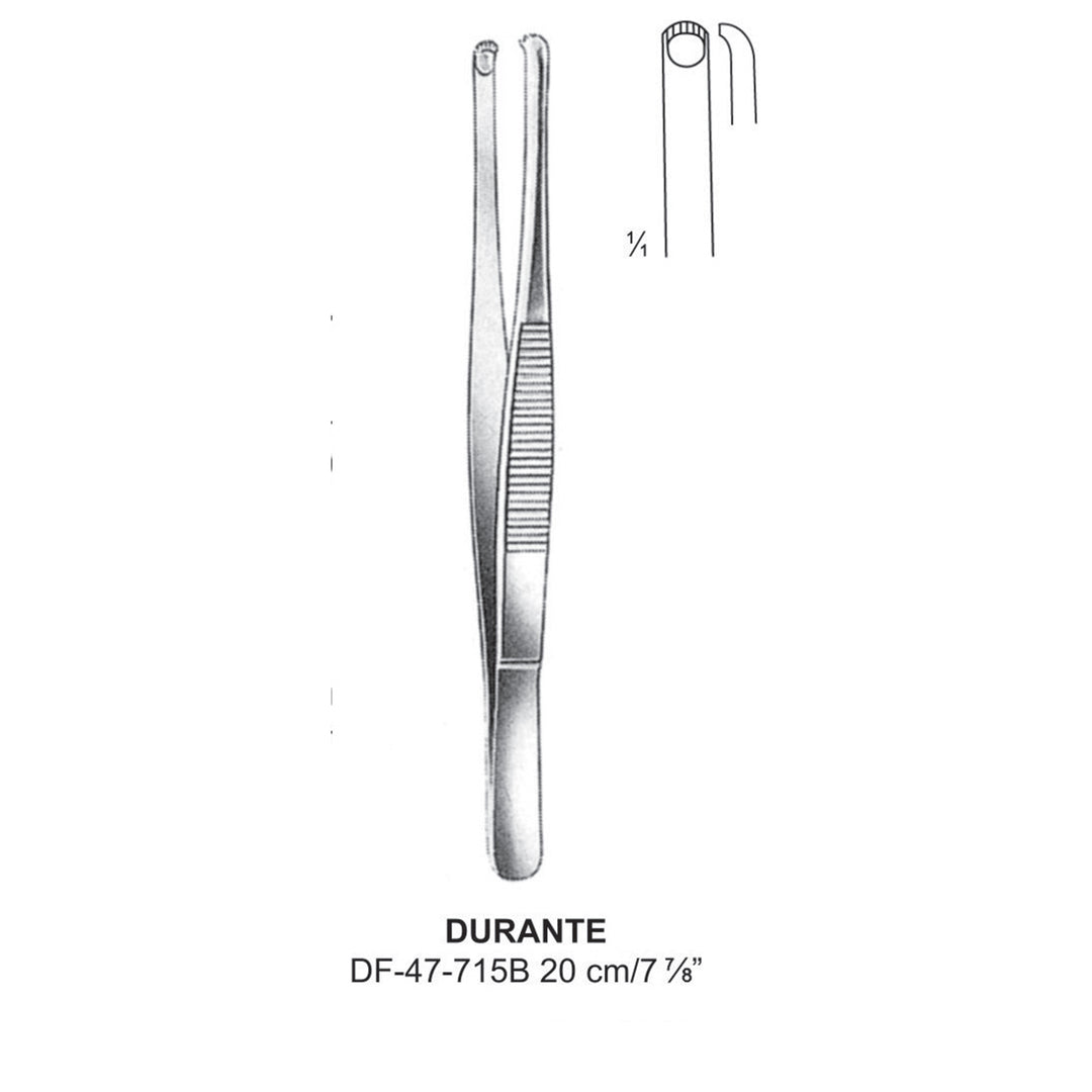Durante Tissue Grasping Forceps, 20cm  (DF-47-715B) by Dr. Frigz