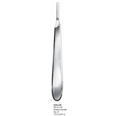 Collin Scalpel Handles Hollow No. 8, 13.5cm (DF-6-143)
