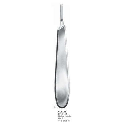 Collin Scalpel Handles Hollow No. 9, 14.5cm (DF-6-144)