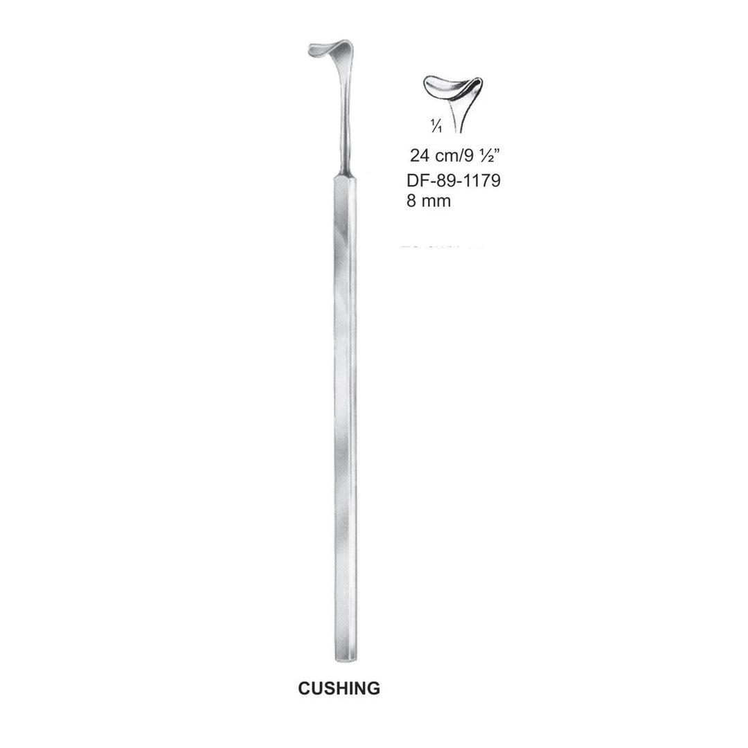 Cushing Retractors,24Cm,8mm  (DF-89-1179) by Dr. Frigz