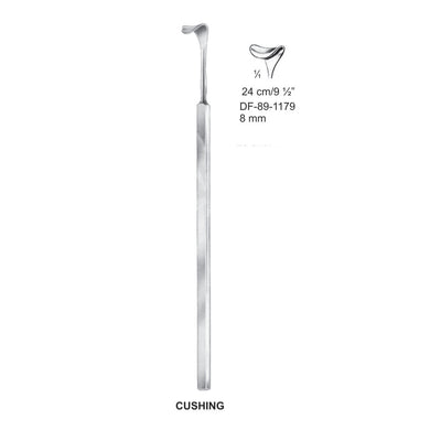 Cushing Retractors,24Cm,8mm  (DF-89-1179)