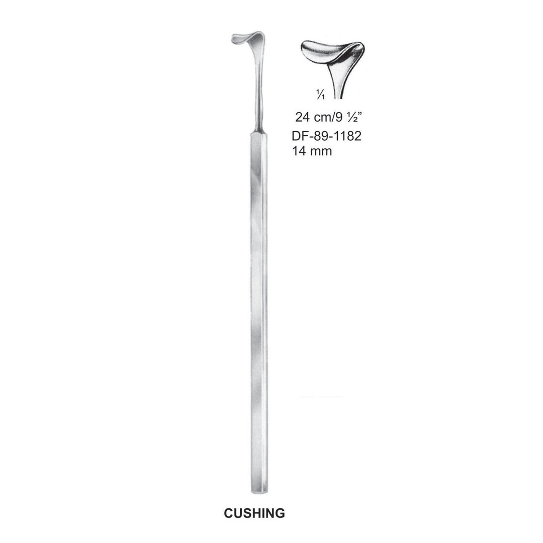 Cushing Retractors,24Cm,14mm  (DF-89-1182) by Dr. Frigz