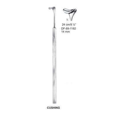Cushing Retractors,24Cm,14mm  (DF-89-1182)