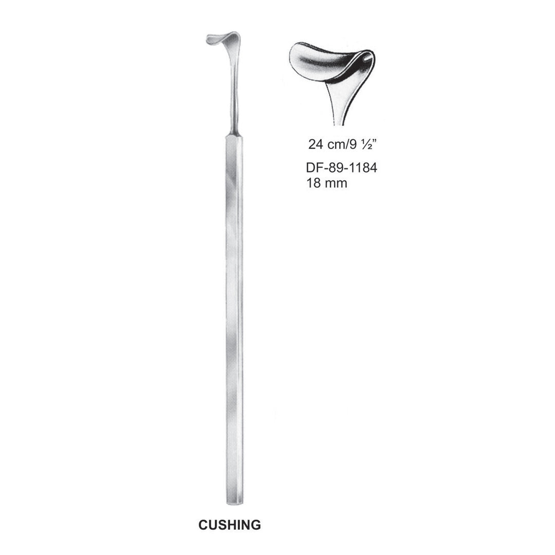 Cushing Retractors,24Cm,18mm  (DF-89-1184) by Dr. Frigz