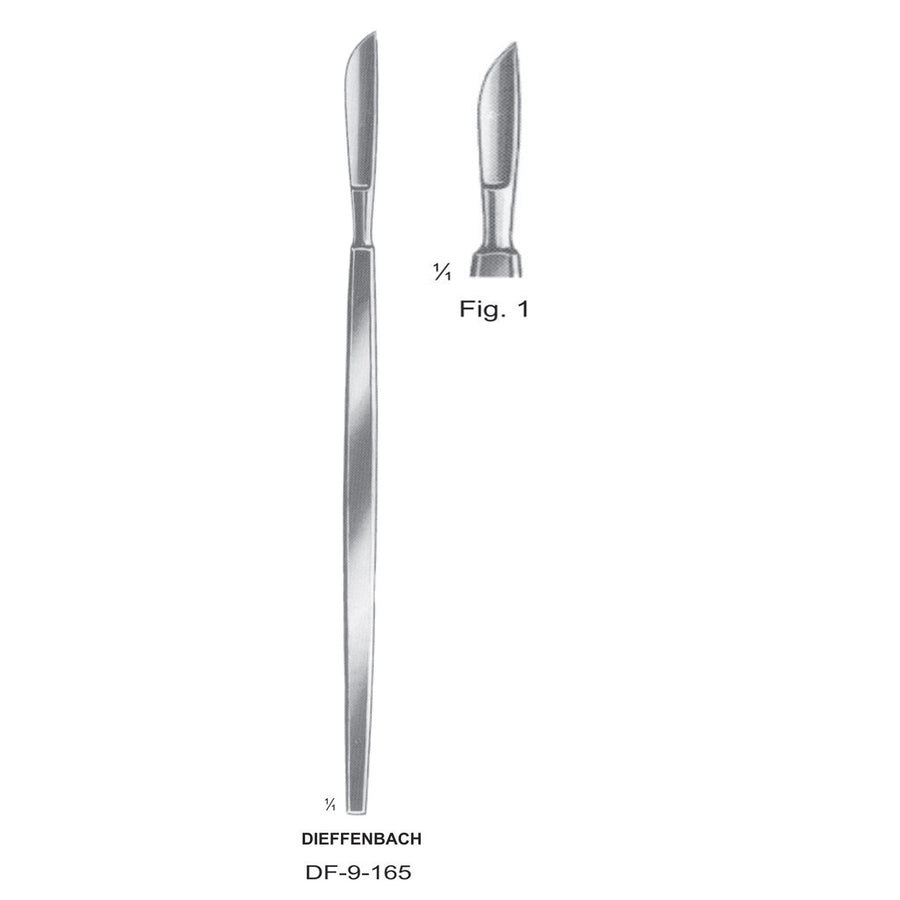 Dieffenbach Operating Scalpels Fig. 1  (DF-9-165) by Dr. Frigz